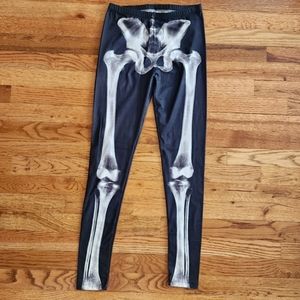 X-Ray Skeleton Print Leggings
